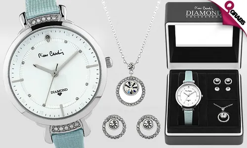 Pierre Cardin Watch & Jewellery Gift Set for Women!